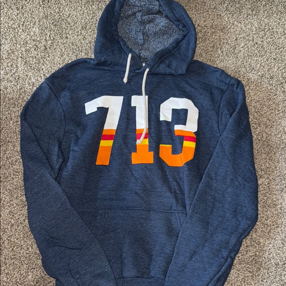 Navy Blue Astros Hoodie
